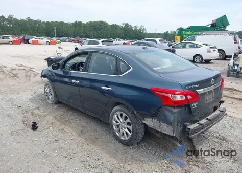 2017 Nissan Sentra Sv из США, поврежденный, VIN 3N1AB7AP4HY280643